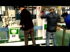 πλαστική μηχανή συσκευασίας σβόλων, ξύλινη μηχανή τοποθέτησης μέσα σε σάκκο σβόλων