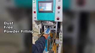 Γεμιστικό βαλβίδας τρυπανιού, συσκευαστής βαλβίδων, συσκευαστής κοχλία, πλήρωση σακούλας βαλβίδας κοχλία με σφράγιση υπερήχων